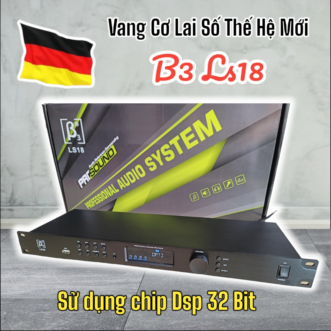 Vang Cơ Lai Số B3- Model LS-18 Tích Hợp DSP 32Bit (Mã SP: 3241_116283706)