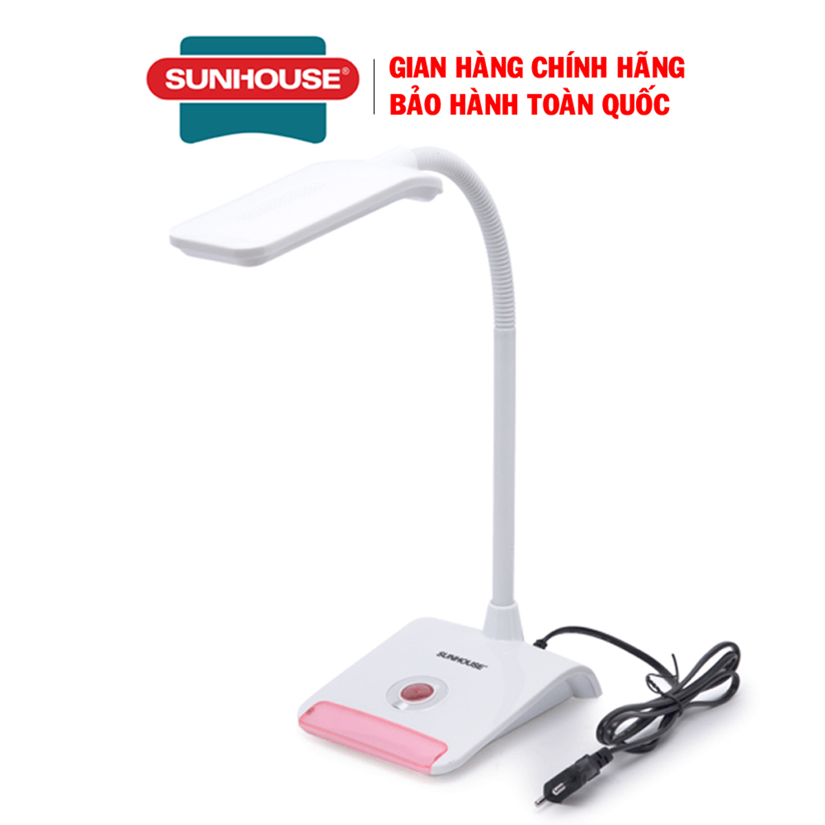 Đèn bàn sunhouse she-11led - bóng đèn led siêu sáng, tuổi thọ lên đến 18.000 giờ, hàng chính hãng, bảo hành 12 tháng