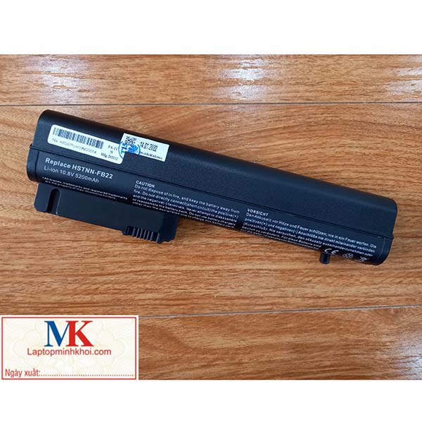 Pin laptop hp elitebook 2530p 2540p 2510p nc2400 nc2410 6cell hàng zin