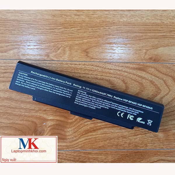 Pin laptop sony vaio vgp-bps9 vgn-nr