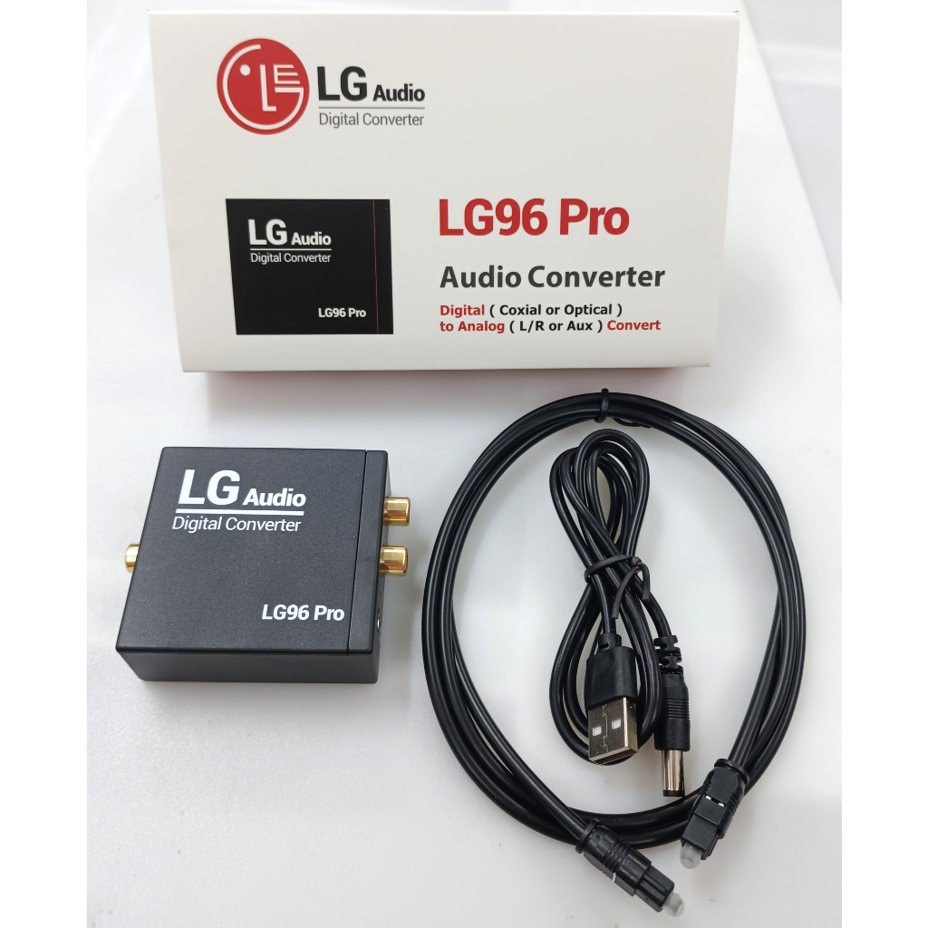 Bộ chuyển đổi âm thanh quang học Digital sang Analog LG96 Pro (Mã SP: 3249_116339818)