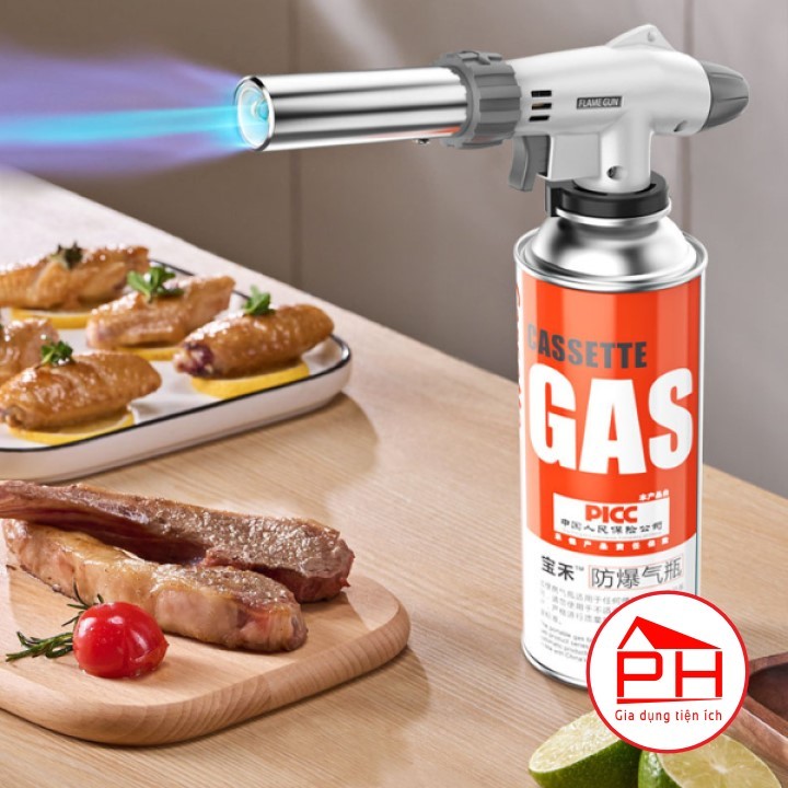 Đầu khò ga mini Flame G---un đèn khò gas cầm tay tự động đánh lửa điều chỉnh nhiệt (Mã SP: 1027_116374245)