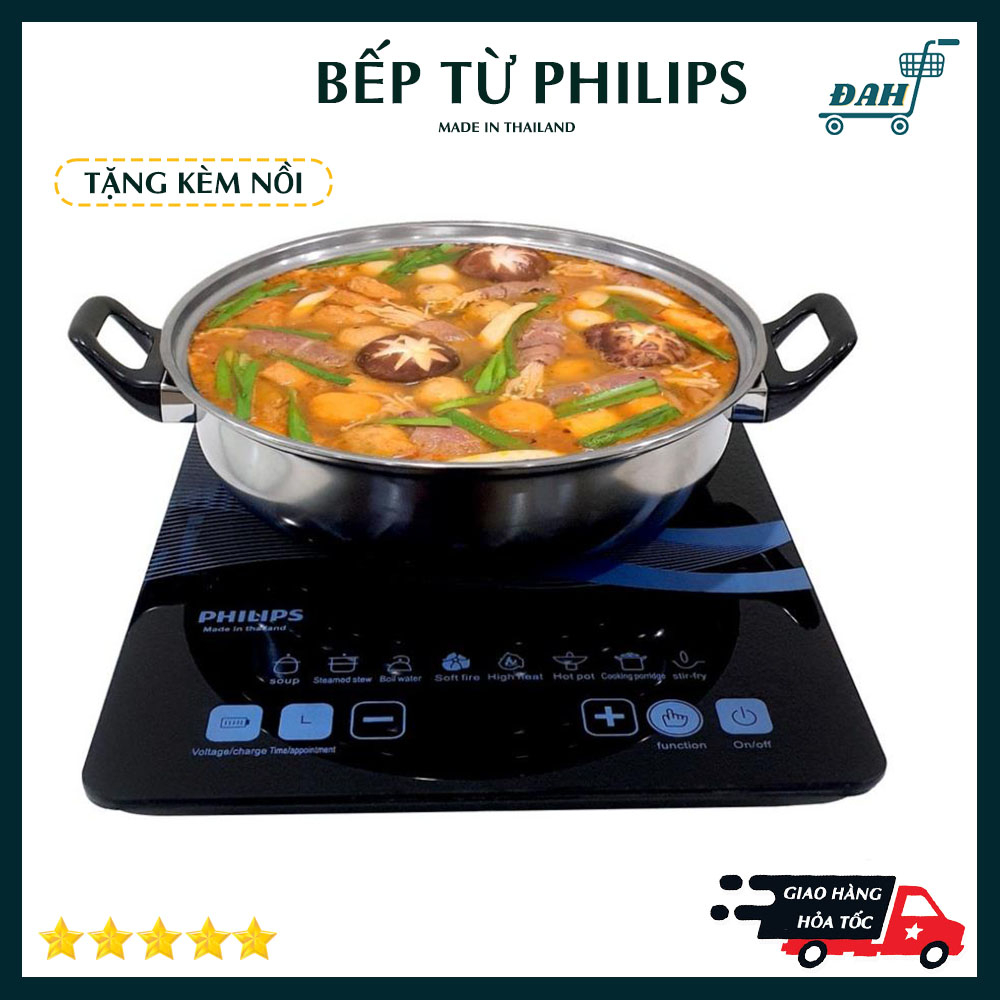 BẾP TỪ PHILIPS PL-01 TẶNG NỒI LẨU ĐI KÈM (Mã SP: beptu12)