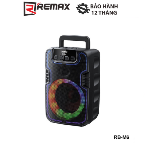Loa Bluetooth Không Dây Remax RB-M6 LED RGB (Mã SP: RB-M6)