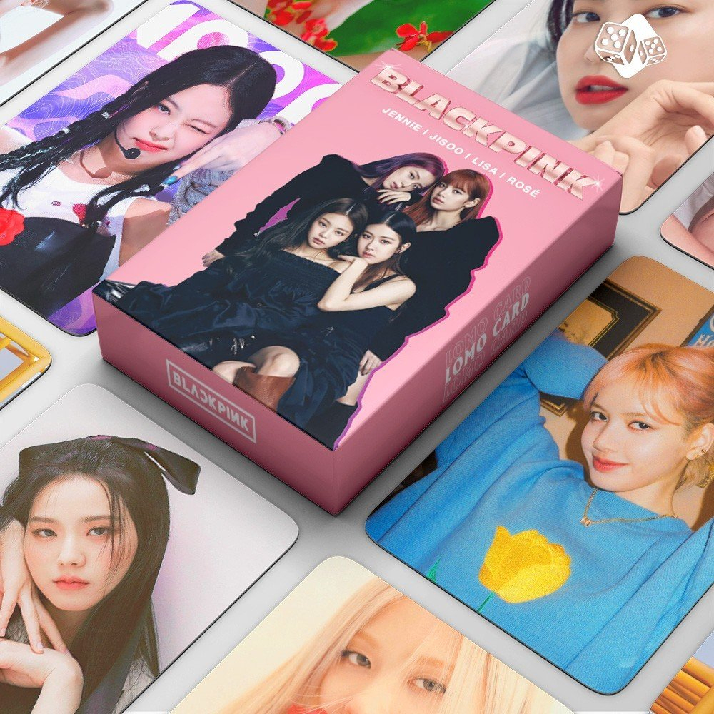 Bộ sưu tầm Lomo Card 2023 Blackpink bo góc album mới nhất thần tượng kpop Lisa, Jennie, Jisoo, Rosé (Mã SP: AT8A)