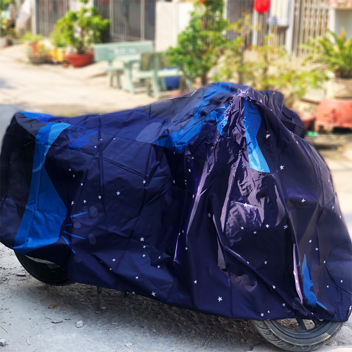 Bạt vải dù, trùm phủ các loại xe máy (Mã SP: 3509_116440312)
