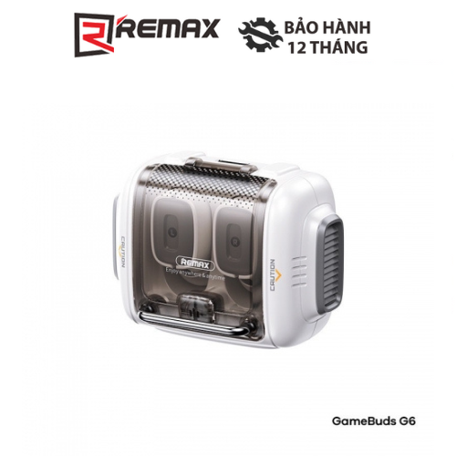Tai Nghe Bluetooth TrueWireless Remax GAMEBUDS G6 Bluetooth 5.3 (Mã SP: GAMEBUDS G6)