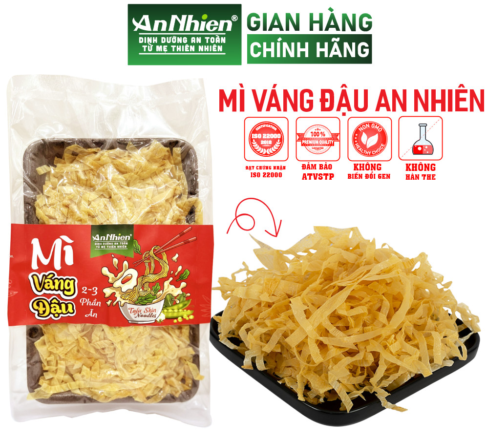 Mì Váng Đậu Chay An Nhiên 100g (Mã SP: MVDCAN100G)
