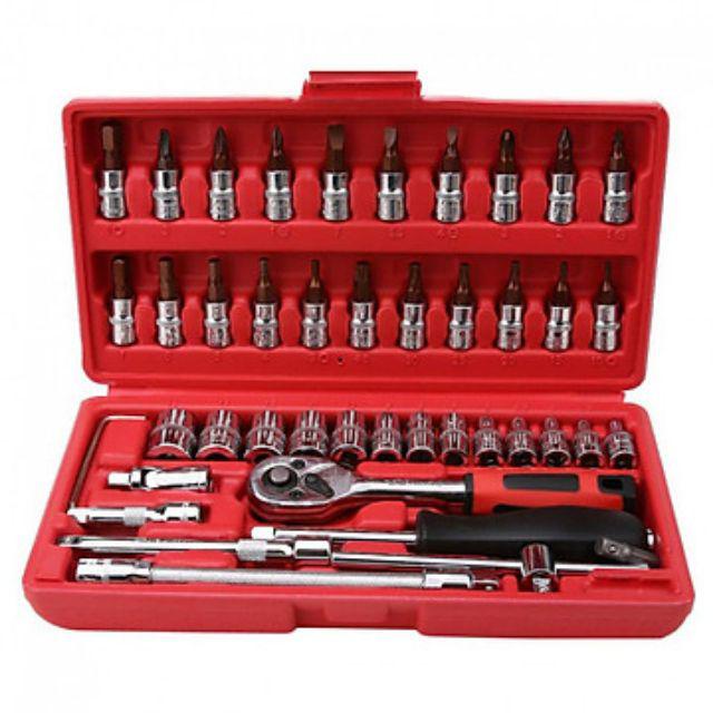 Bộ Tua Vít Khẩu Đa Năng 46 Chi Tiết Hàng Loại Đẹp (Mã SP: 3057_116517783)
