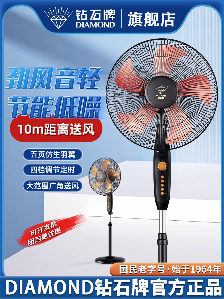 QUẠT CÂY CAMEL 5 CÁNH ĐỒNG HÀNG CHUẨN NỘI ĐỊA TRUNG - LÕI ĐỒNG (Mã SP: CAMEK)