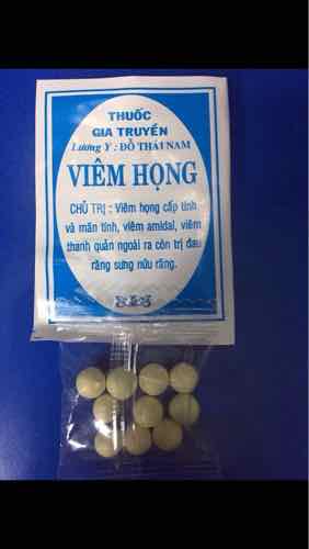 20 gói Viêm Họng (Mã SP: bnnmm)