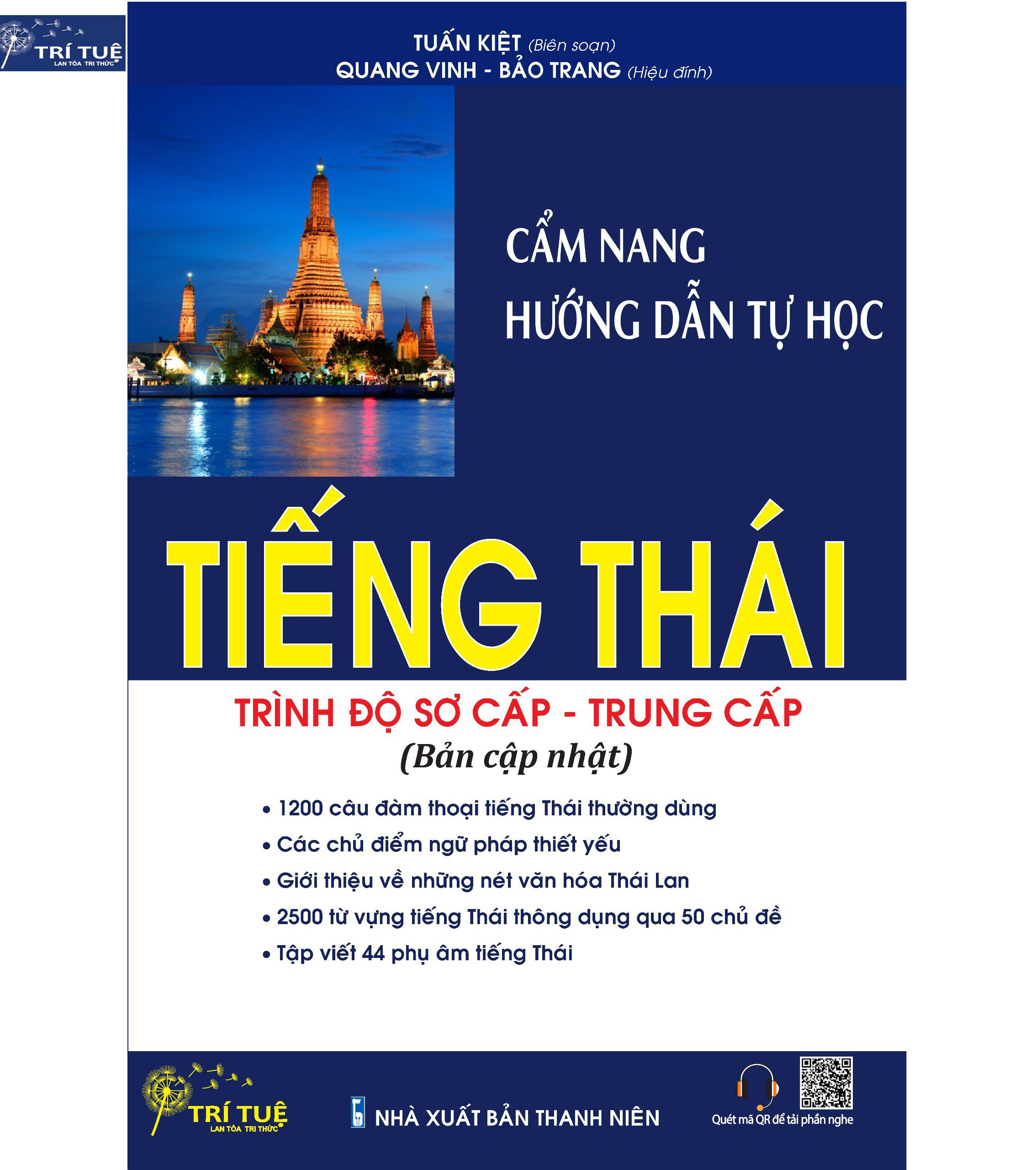 Sách - Cẩm nang hướng dẫn tự học tiếng Thái. Trình độ Sơ cấp - Trung cấp (Bản cập nhật) (Mã SP: 2275_102291202)