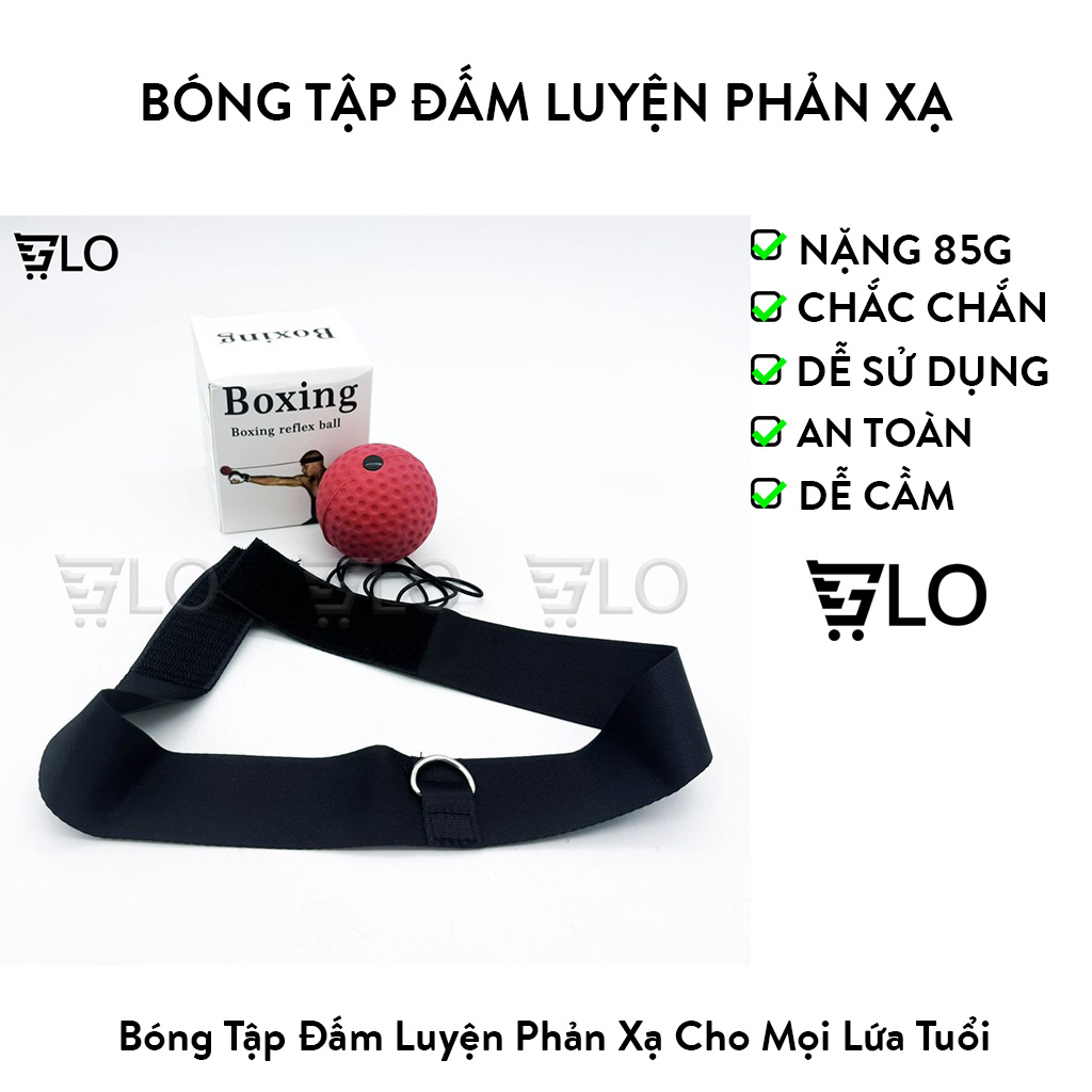 Bóng Tập Đấm Luyện Phản Xạ Cho Mọi Lứa Tuổi Giúp Rèn Luyện Thể Thao Nâng Cao Sức Khoẻ 85g (Mã SP: 901469)