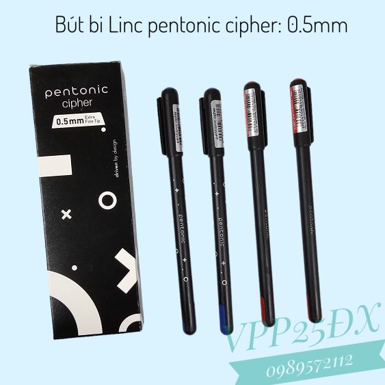 Bút bi Linc pentonic Cipher ngòi 0.5mm
