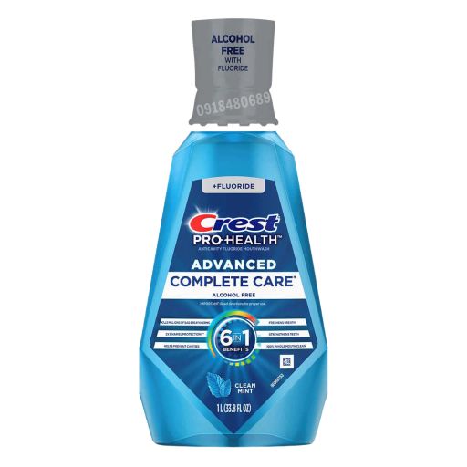 Nước súc miệng Crest Pro Health Advanced 1L của Mỹ