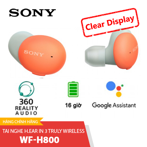 Tai nghe in-ear không dây sony wf-h800