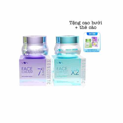 Combo kem face nám tàn nhang SON mẫu mới ( tặng cao bưởi ) (Mã SP: gftrtdg61gffh)
