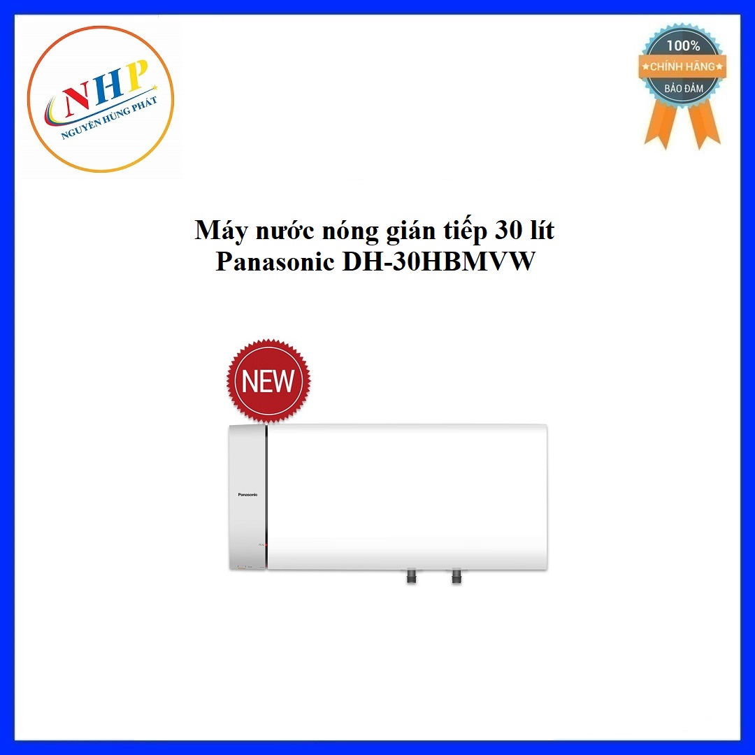 Máy nước nóng gián tiếp 30 lít panasonic dh-30hbmvw