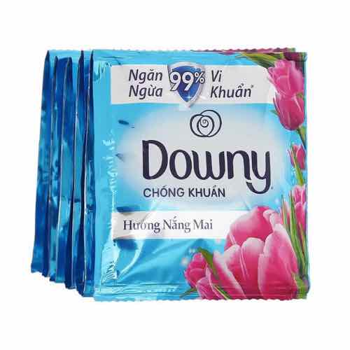 12 gói Nước xả vải Downy hương Nắng Mai mẫu mới