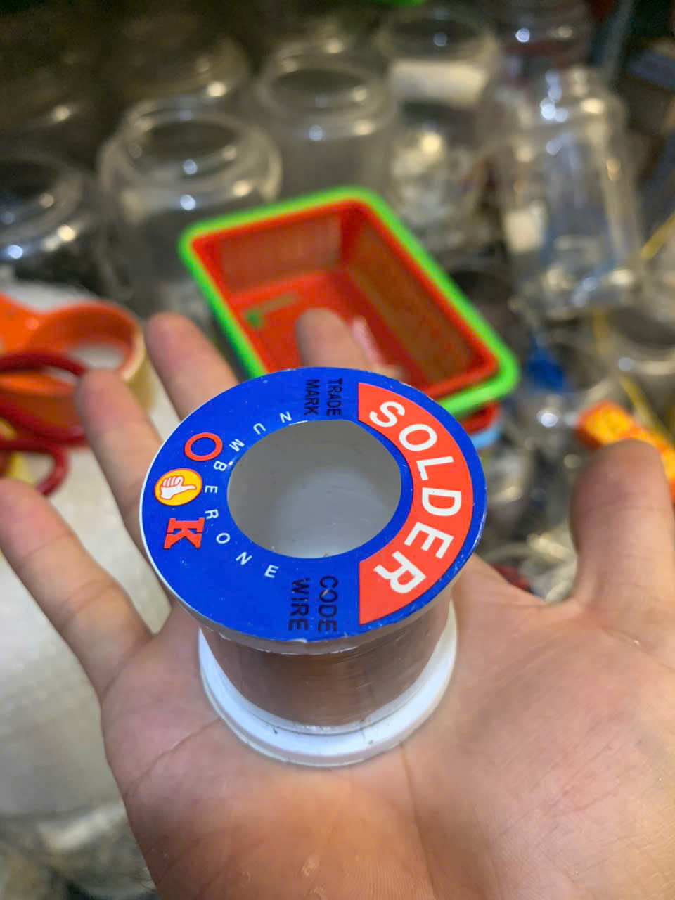Thiếc hàn Solder-ok 100g 0,8mm (Mã SP: A00707)