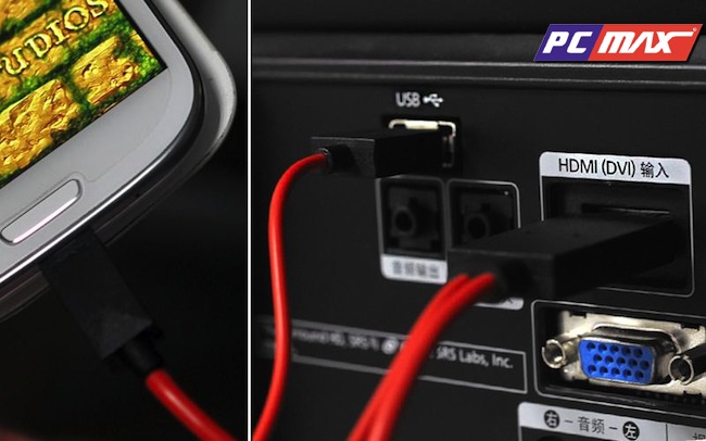 Dây Cáp Micro USB to HDMI (MHL) cho điện thoại Samsung Note,S3,HTC,LG,Sky chất lượng tốt giá rẻ nhất