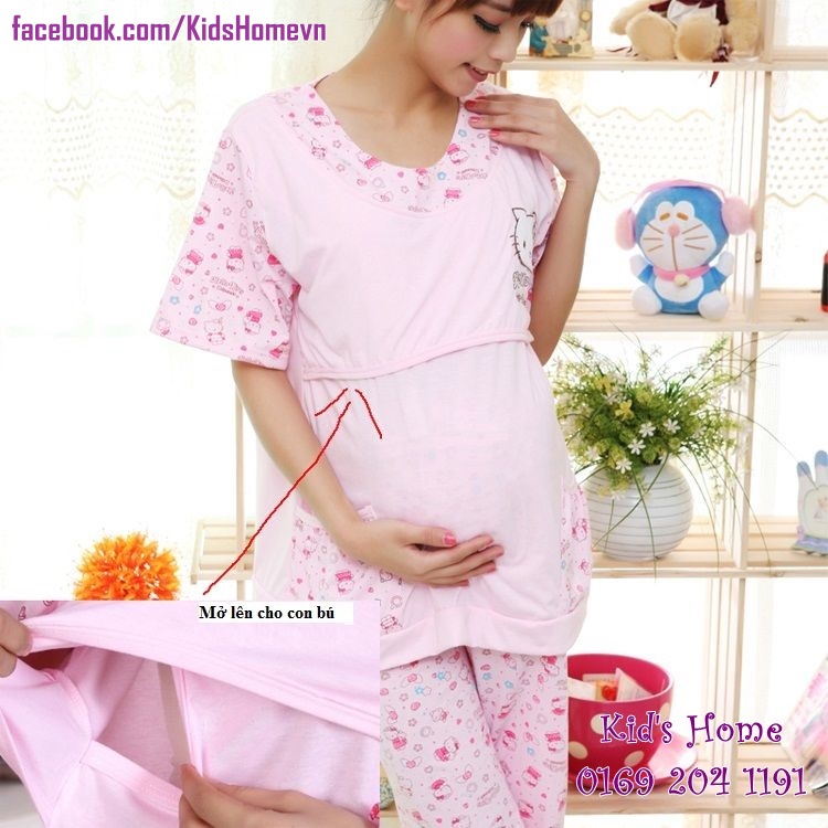Bộ đồ bầu cho con bú BB3