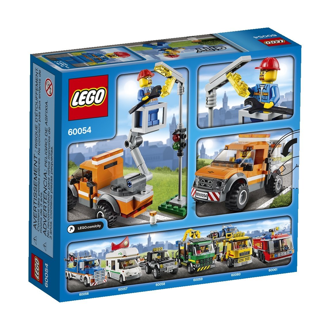 Bộ xếp hình Xe sửa điện Lego 60054