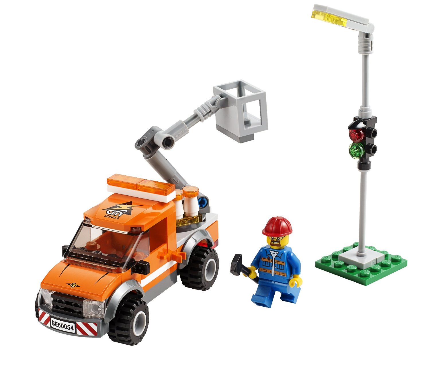 Bộ xếp hình Xe sửa điện Lego 60054