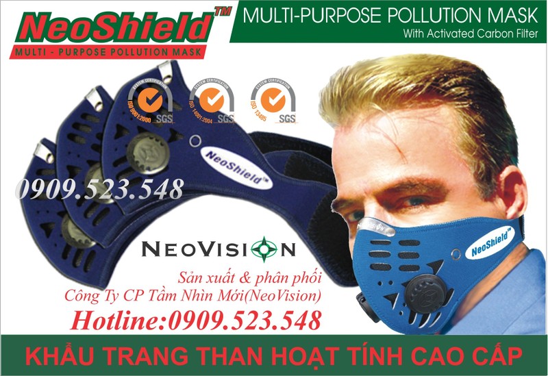 Khẩu trang than hoạt tính NeoShield 7