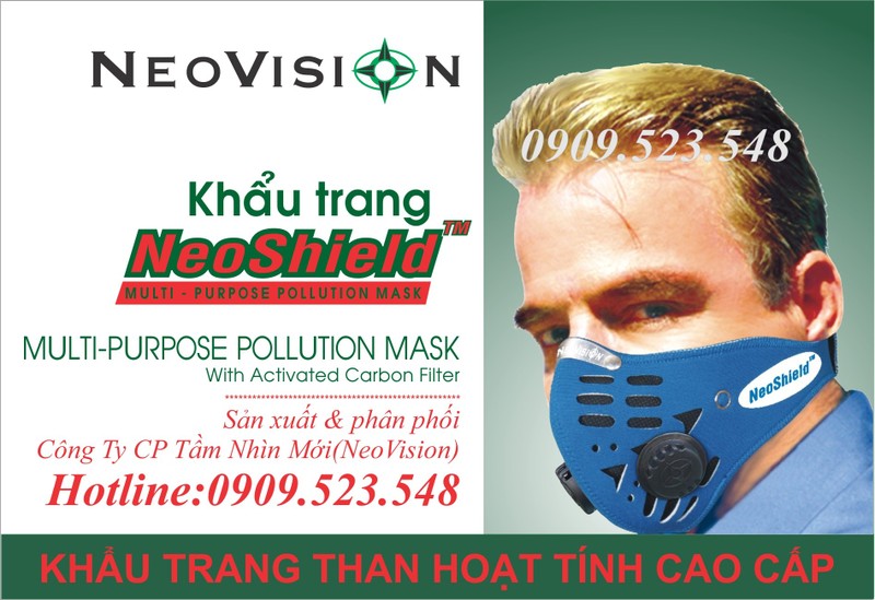 Khẩu trang than hoạt tính NeoShield 3