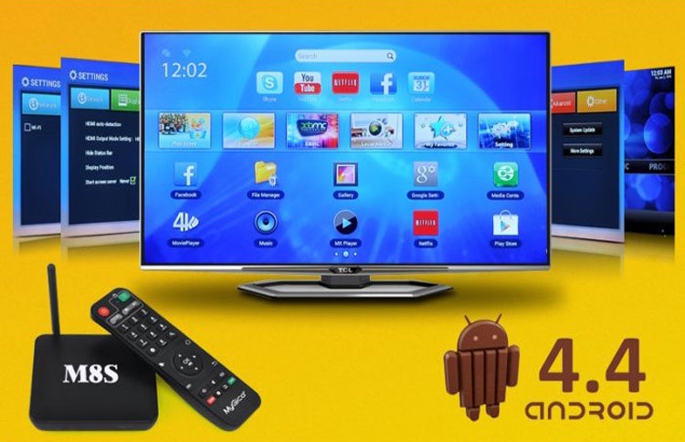 Androi box m8s Tivi box M8s