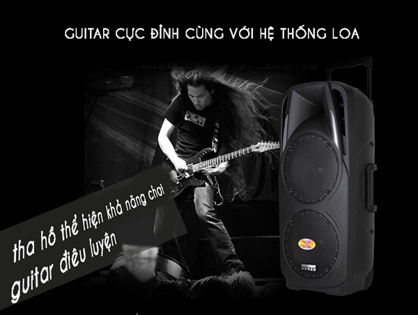 Loa Kéo Di Động Feiyang A73 2 Loa Bass 3