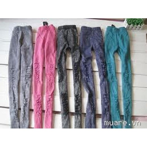 Quần legging jean j013