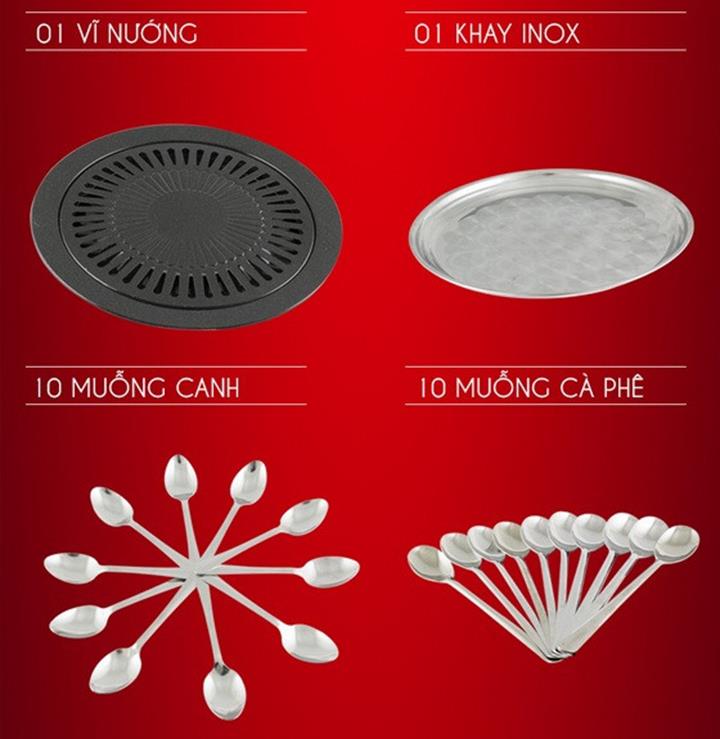 BỘ 40 MÓN THAU RỔ INOX RAINY RN40TT