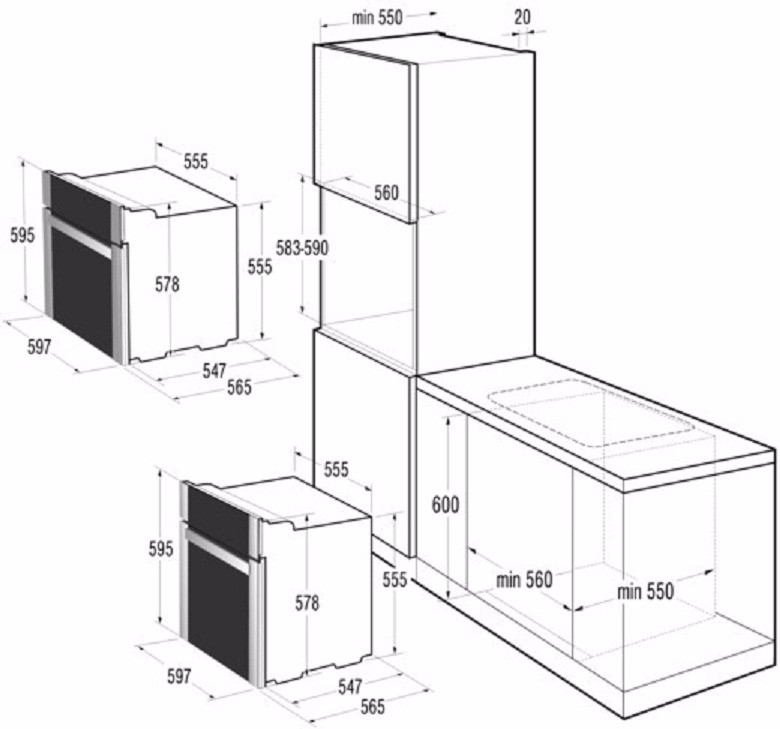 Lò nướng Gorenje BO8750AX