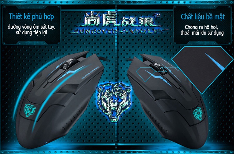 Chuột máy tính Chuột máy tính Tiger X5 4
