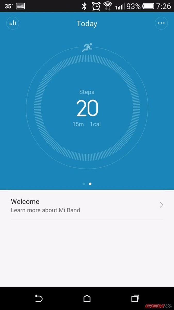 Vòng đeo tay thông minh Miband Xiaomi chính hãng 8