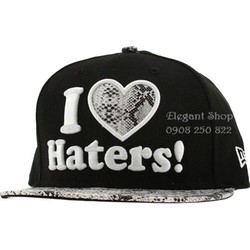 Nón snapback hip hop I love haters phối da. Hàng nhập cung cấp sỉ lẻ
