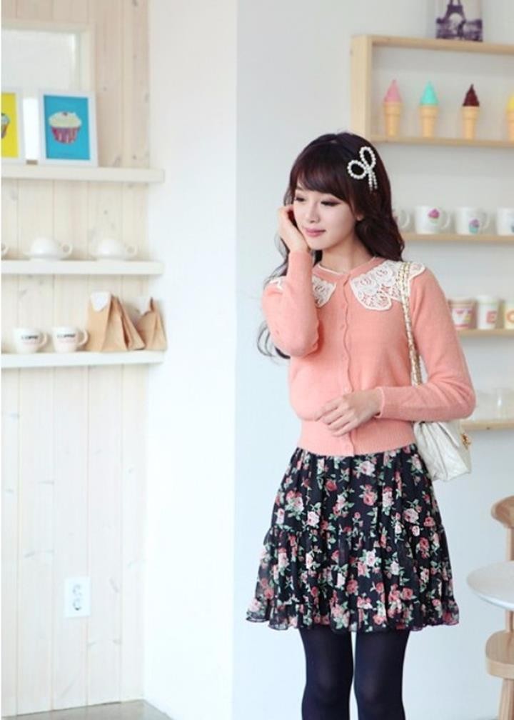 áo len đẹp ÁO LEN CỔ CÁNH BƯỚM ĐẸP XINH 4