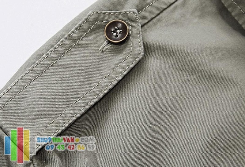 Áo sơ mi kaki nam vải mềm  FLs-6702 380k - 6