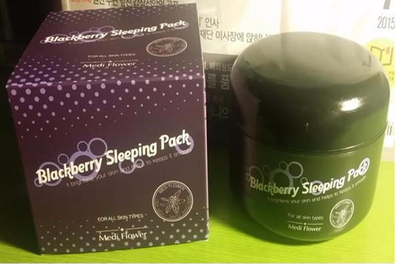 MẶT NẠ NGỦ BLACKBERRY SLEEPING PACK 5