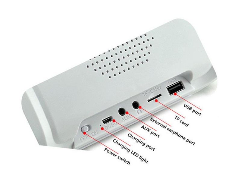 LOA BLUETOOTH JY 23 KO ĐÈN - ÂM THANH CỰC HAY 4