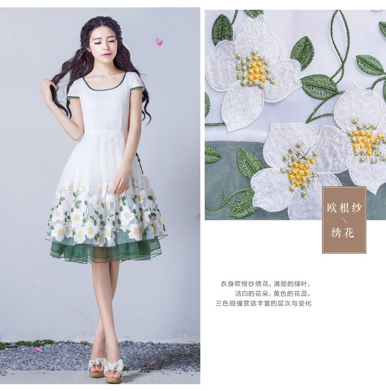 Đầm dạ hội nàng tiên Hoa Xuyến Chi cao cấp 8