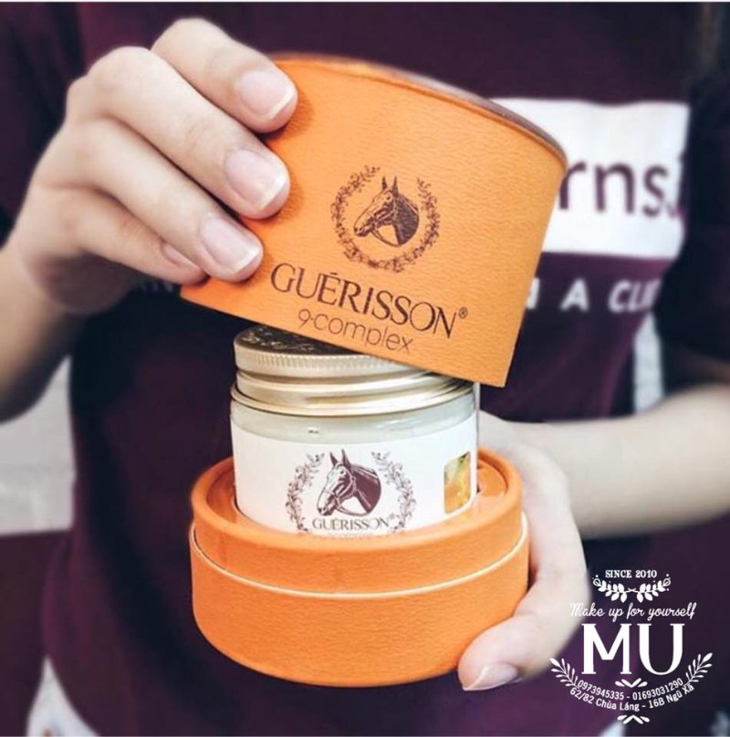 Kem dưỡng da dầu ngựa Guerisson 9 Complex Claires 6