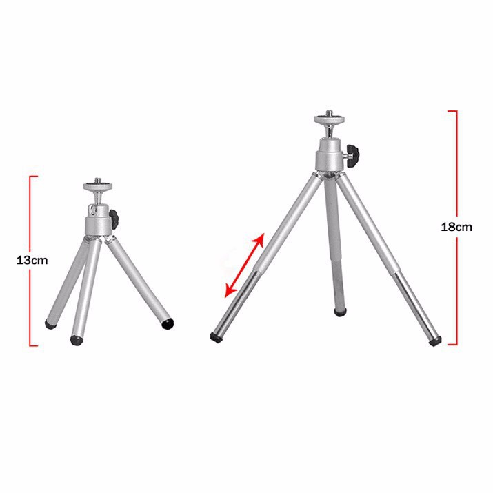 chân chụp hình tự sướng Tripod mini 10