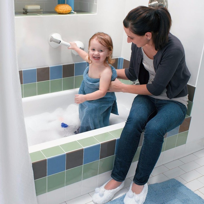 Tay vịn tường nhà tắm an toàn Moen Home Care nhập khẩu từ Mỹ. 2