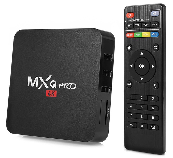 android tv box mxq pro 4k gia re, chip loi tu amlogic s905, chay android 5.1
