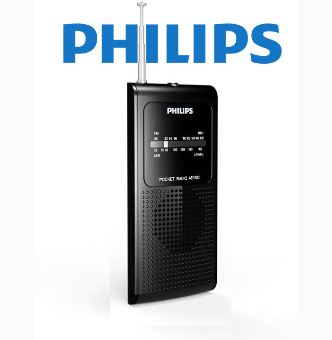 ĐÀI RADIO MINI  BỎ TÚI PHILIPS AE1500 (Mã SP: AE-1500)