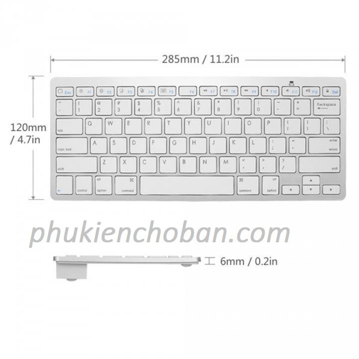 Bàn phím Bluetooth cao cấp cho Android, IOS, Windows - 3