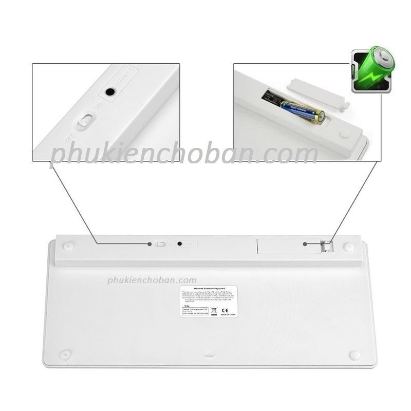 Bàn phím Bluetooth cao cấp cho Android, IOS, Windows - 5